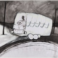 Autobus op de Congoberg 